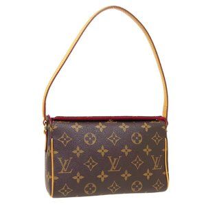 LOUIS VUITTON RECITAL HAND BAG SP0053 PURSE MONOGR
